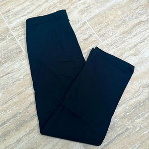 Boys Old Navy straight black chino – size 12